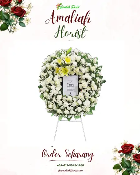 Krans Bunga Duka Padusan